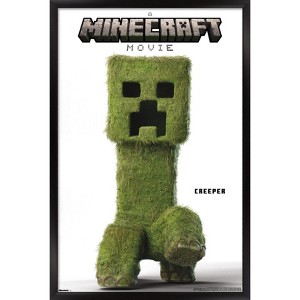 Trends International A Minecraft Movie - Creeper Feature Series Framed Wall Poster Prints - 1 of 4
