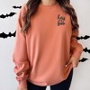 Simply Sage Market Women's  Garment Dyed Graphic Sweatshirt Embroidered Hey Boo Mini - 2 of 4