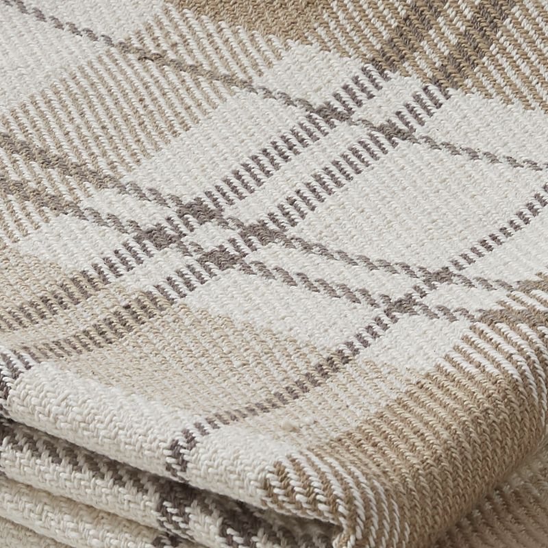 Park Designs In The Meadow Plaid Throw - White, 3 of 4