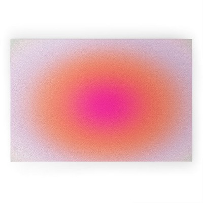Daily Regina Designs Vintage Colorful Gradient 36" x 24" Welcome Mat - Society6