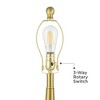 360 Lighting Yolanda 25 1/2" High Gold Teardrop Table Lamp Set - 4 of 4