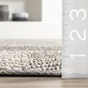 Nuloom Tieve Modern Checkered Indoor Area Rug 5x7, Gray - 3 of 4