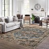 Area Rugs for Living Room Bedroom Non Slip Machine Washable Soft Vintage Rugs Low Pile Large Rug for Dining Room Office Nursery - 2 of 4