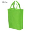 Unique Bargains Vertical Style Non-Woven Travel Storage Grocery Tote Bag 10 Pcs - 3 of 4