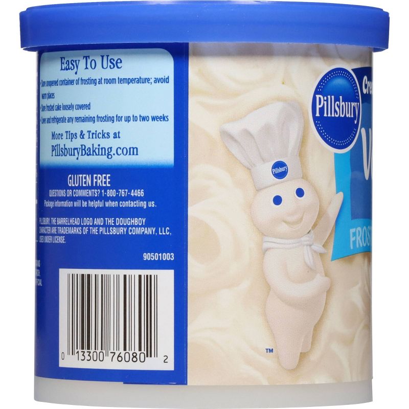 Pillsbury Creamy Supreme Vanilla Frosting - 16oz, 4 of 8