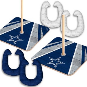 NFL Dallas Cowboys Horseshoe Bag Toss Game Set - 1 of 4