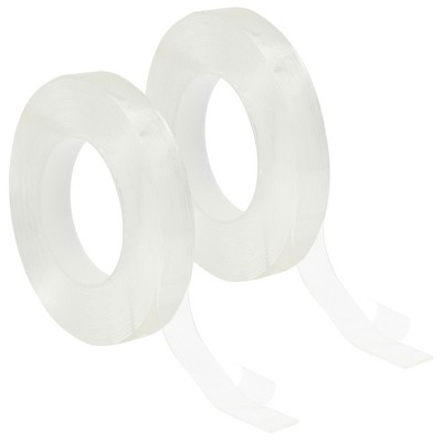 Stockroom Plus 2 Pack Transparent Double Sided Mounting Tape, 0.78 Inches X  20 Feet : Target