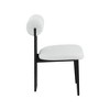 Meridian Furniture,Dario Boucle Fabric Dining Chair, Set of 2 - 4 of 4