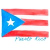 Men's Lost Gods Puerto Rico Watercolor Flag T-Shirt - 2 of 4