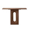 Narrow Console Table with Unique Loopback Design,47'' Modern MDF Sofa Table for Living Room-The Pop Home - 3 of 4