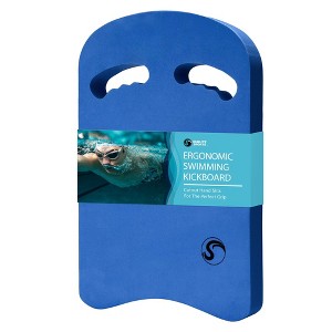 Sunlite Sports Swimming Kickboard, Training Aid Float for Swimming and Pool Exercise, Boogie Board Workout Equipment, EVA Material - 1 of 4