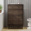 PAGED Dresser for Bedroom Modern Storage Cabinet with Drawers and Metal Rails for Living Room, Hallway - 2 of 4