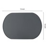 REGALWOVEN Silicone Heat Resistant Washable Non-Slip Table Mat 15" x 10" 6 Pcs - 4 of 4