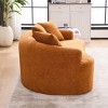 Whisen Chenille Loveseat with High-Density Sponge - 3 of 4