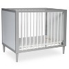 Dream On Me Cody 4-in-1 Mini Modern Crib - Gray - 2 of 4