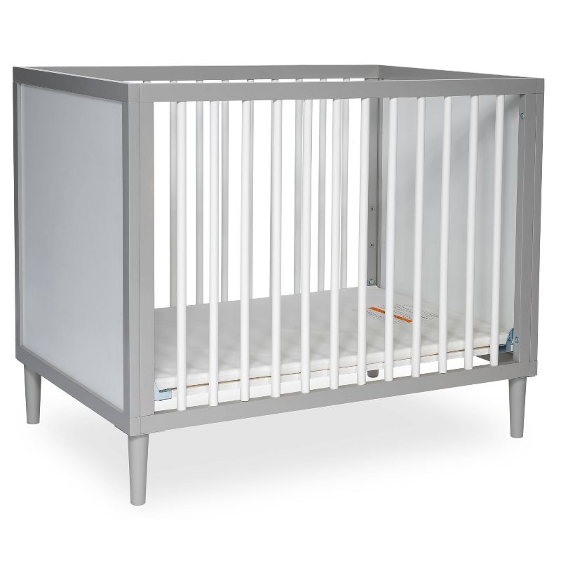 Dream On Me Cody 4-in-1 Mini Modern Crib - Gray, 2 of 5