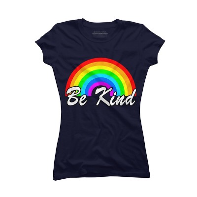 Adult Design By Humans Be Kind Rainbow Autism Awareness By T-Shirt