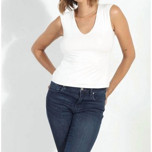 Women's Lined Jersey Tank - Veronica M - 1 of 2
