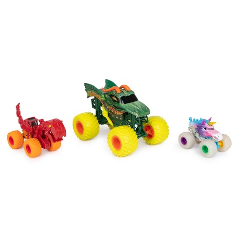 Hot Wheels Monster Trucks 1:64 Dino 2 Pack Vehicles