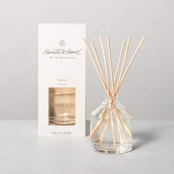 11.83 fl oz Pampas Oil Reed Diffuser - Hearth & Hand™ with Magnolia