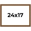 PosterPalooza | Classic Gold Picture Frame - UV Acrylic, Backing Board, Hanging Hardware Included - 2 of 4