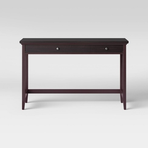 Carson Writing Desk Espresso Brown Threshold Target