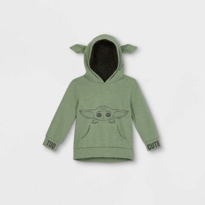 green toddler hoodie