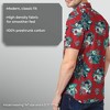 Men's Star Wars: The Mandalorian Grogu and Din Djarin Retro Hawaiian Print Button Down Shirt - 2 of 4