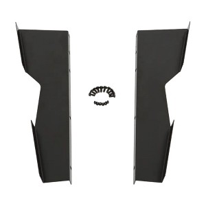 SKB Steel Rack Ears, Hardware for Allen & Heath SQ5 Mixer - Durable Mounting Solution with Screws and Washers for Secure Setup, Black - 1 of 4