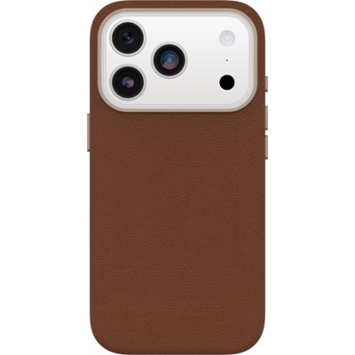 OtterBox Apple iPhone 17 Pro Symmetry Series Cactus Leather Case for MagSafe with Camera Control - Desert Saddle