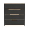 Depot E-Shop Drawer Dresser 35"H, Four Drawers, Superior Top - 4 of 4