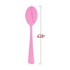 Smarty Had A Party Pink Disposable Plastic Party Spoons - 600 pcs - 3 of 4