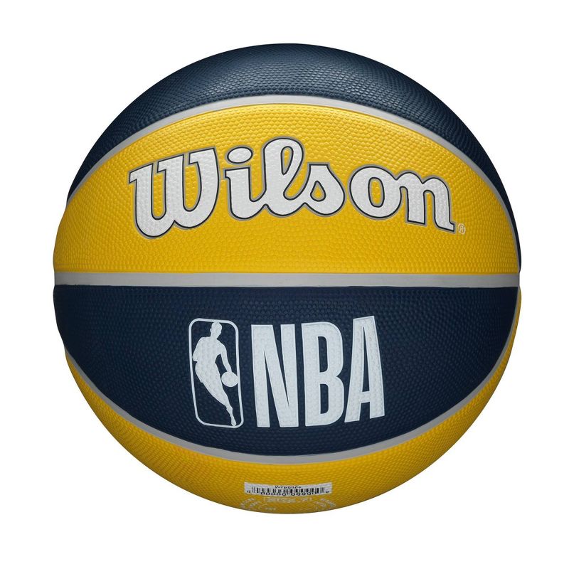 NBA Indiana Pacers Tribute 29.5&#34; Basketball, 2 of 3