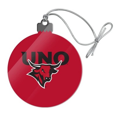 Omaha Secondary Logo Acrylic Christmas Tree Holiday Ornament