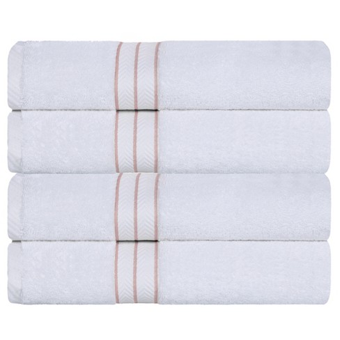 Premium Cotton 800 Gsm Heavyweight Plush Luxury 4 Piece Bathroom Towel Set,  Toast - Blue Nile Mills : Target