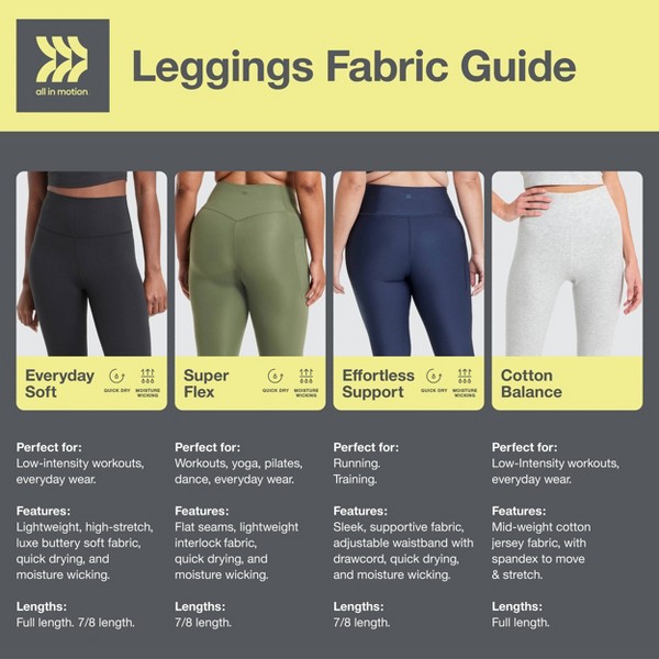 Leggings acampanados suaves para mujer de uso diario - All In Motion™ 6
