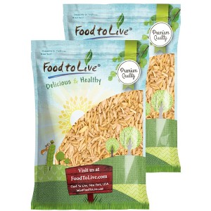 Dry Roasted Blanched Slivered Almonds with Himalayan Salt - by Food To Live - 1 of 4