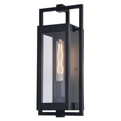 Vaxcel Sheridan 1 - Light Wall Light in  Matte Black