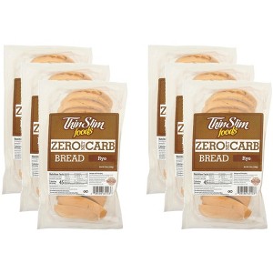 Thinslim Foods Bread Rye Low Carb - Pack of 6 - 14 oz - 1 of 2