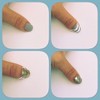 Wrapables 10 Sheets Nail Art Chevron Nail Guide Stickers Nail Tip Stickers Nail Stencil Stickers, 2 Designs (5 sheets each design) - 2 of 3