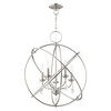Livex Lighting Aria 5 - Light Chandelier in  Brushed Nickel - 3 of 4