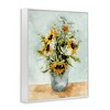 Stupell Industries Sunflower Blossom Watercolor Detail Black Framed Giclee Art - 3 of 4