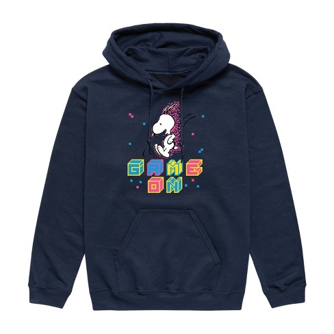 Peanuts - Peanuts Sports - Men's Pullover Hooded Fleece Sweatshirt