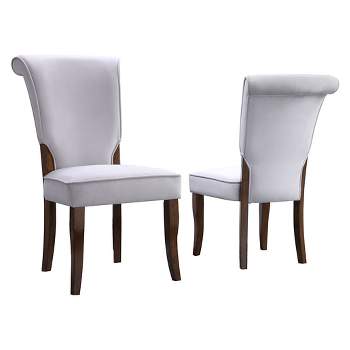 Set of 2 Pershing Dining Chair Wood - Inspire Q