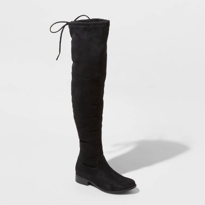 black thigh high boots target