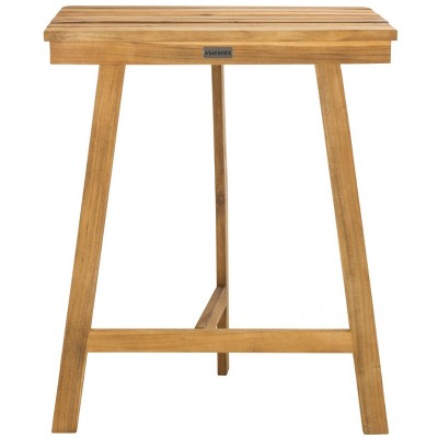 Natural Teak Wood Rectangular Balcony Table