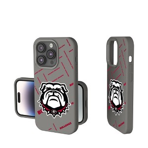 Keyscaper University of Georgia Bulldogs Uga Quadtile Soft Touch Cell Phone Case for iPhone 15 Pro - 1 of 4