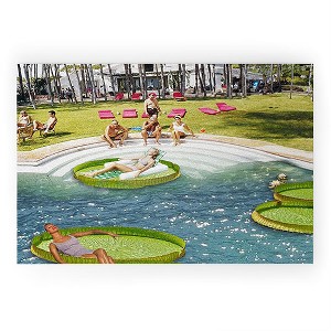 carolineellisart Poolside Welcome Mat - Deny Designs - 1 of 3