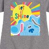 Girls' - Blue's Clues & You! - Let It Shine Graphic Short Sleeve Fleece Dress - 2 of 4