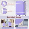 20"/24"/28" Hardshell Luggage, Lightweight Spinner Suitcase with TSA Lock, with/without Cosmetic Case 4M -ModernLuxe - 4 of 4